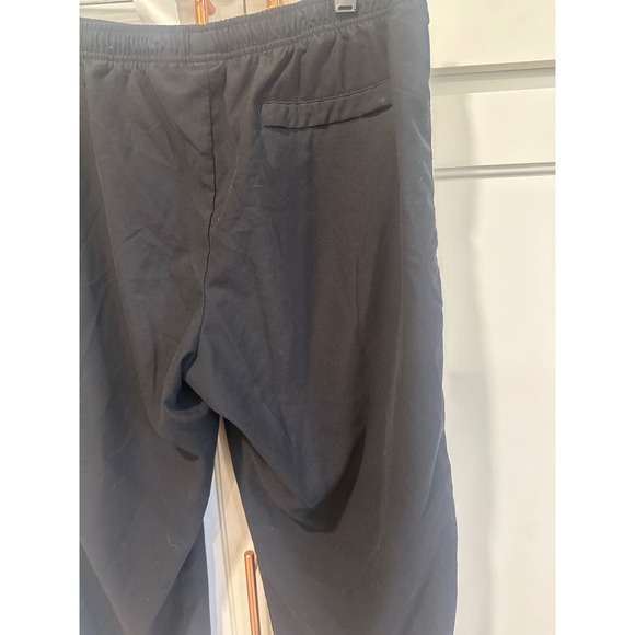 Nike Youth L Black Athletic Track Pants Activewear Training Side Stripe Large - Picture 5 of 7